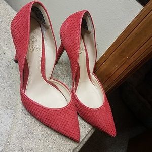 Vince Camuto Red Heels